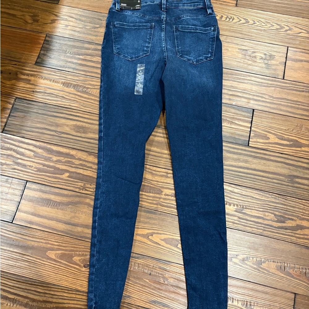 INC International Concepts Dark Blue Skinny Jeans